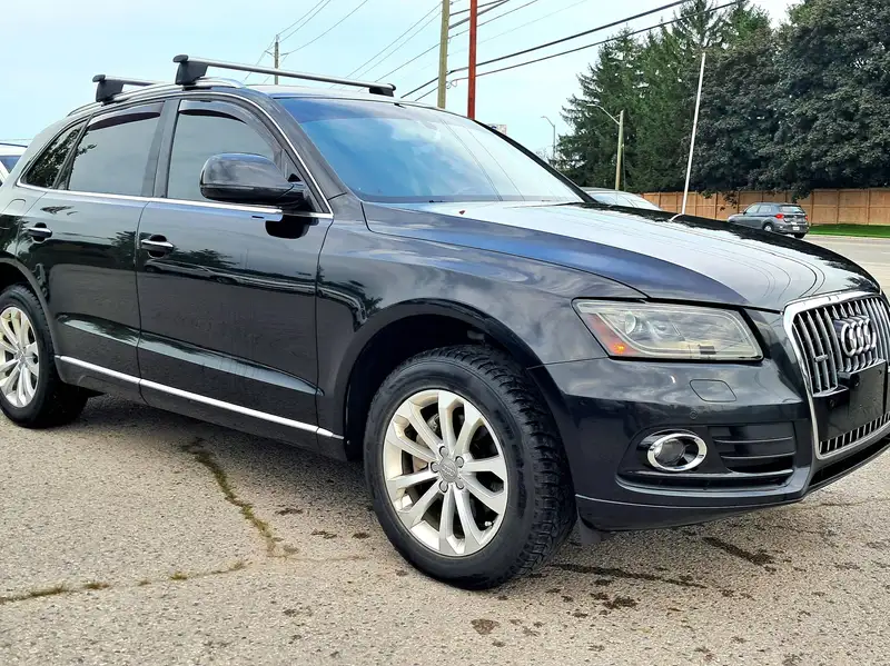 2016 Audi Q5 Progressiv, černá, 144 000 km, dovoz Kanada — foto 3 z 12