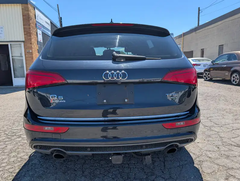 2017 Audi Q5 Technik, modrá, 198 000 km, dovoz Kanada — foto 4 z 12