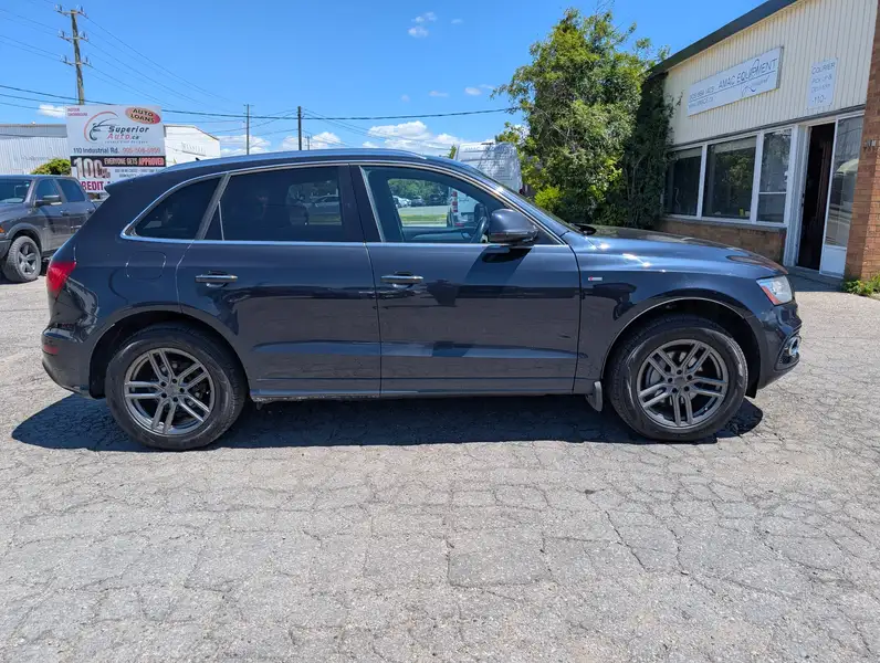 2017 Audi Q5 Technik, modrá, 198 000 km, dovoz Kanada — foto 5 z 12