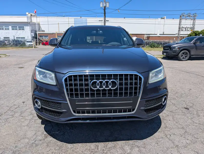 2017 Audi Q5 Technik, modrá, 198 000 km, dovoz Kanada — foto 7 z 12