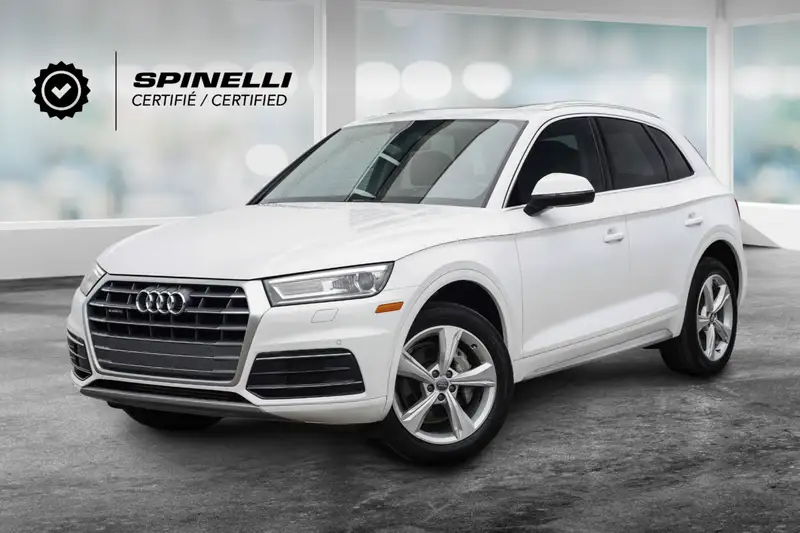 2018 Audi Q5 Progressiv, bílá, 84 540 km, dovoz Kanada — foto 1 z 12 2018 Audi Q5 Progressiv, bílá, 84 540 km, dovoz Kanada — foto 1 z 12
