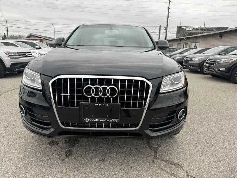2016 Audi Q5 2.0T Progressiv, černá, 148 576 km, dovoz Kanada — foto 2 z 12
