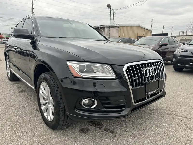 2016 Audi Q5 2.0T Progressiv, černá, 148 576 km, dovoz Kanada — foto 3 z 12