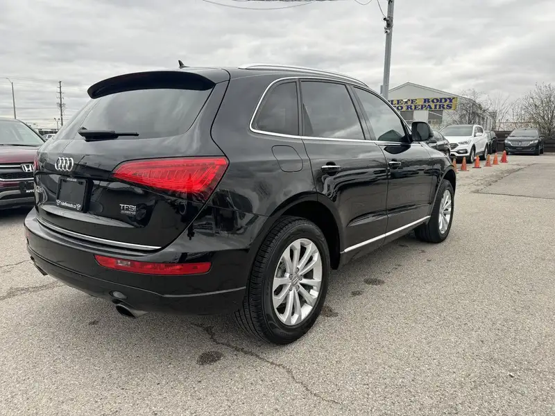 2016 Audi Q5 2.0T Progressiv, černá, 148 576 km, dovoz Kanada — foto 5 z 12