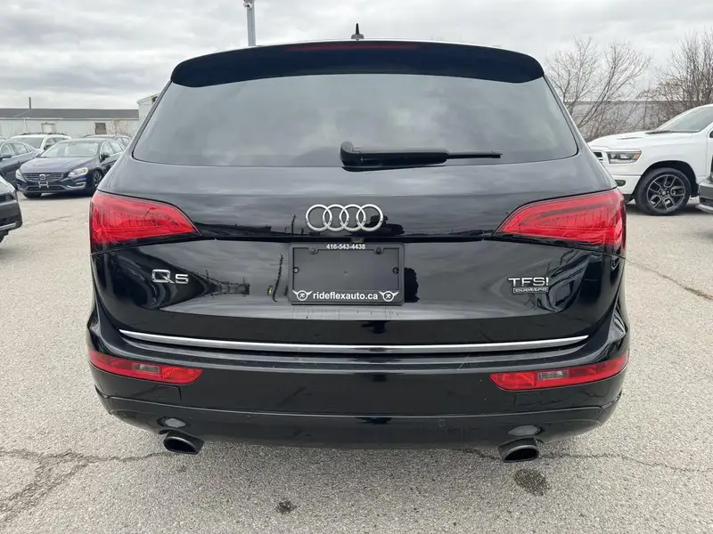 2016 Audi Q5 2.0T Progressiv, černá, 148 576 km, dovoz Kanada — foto 6 z 12