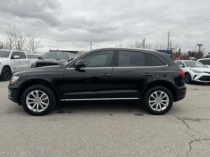2016 Audi Q5 2.0T Progressiv, černá, 148 576 km, dovoz Kanada — foto 8 z 12