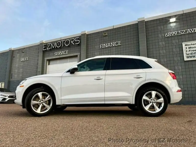 2018 Audi Q5 Progressiv, bílá, 84 678 km, dovoz Kanada — foto 2 z 12