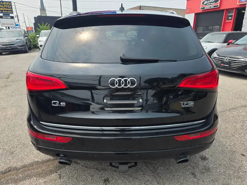 2016 Audi Q5 Technik, černá, 138 000 km, dovoz Kanada — foto 5 z 12