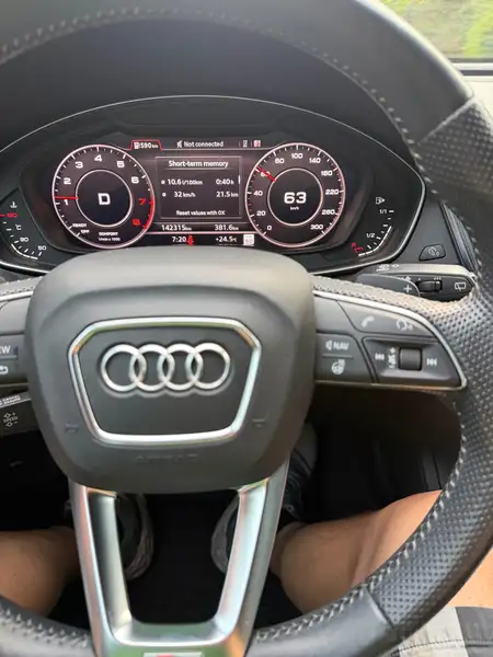 2019 Audi Q5 Technik, bílá, 143 000 km, dovoz Kanada — foto 12 z 12
