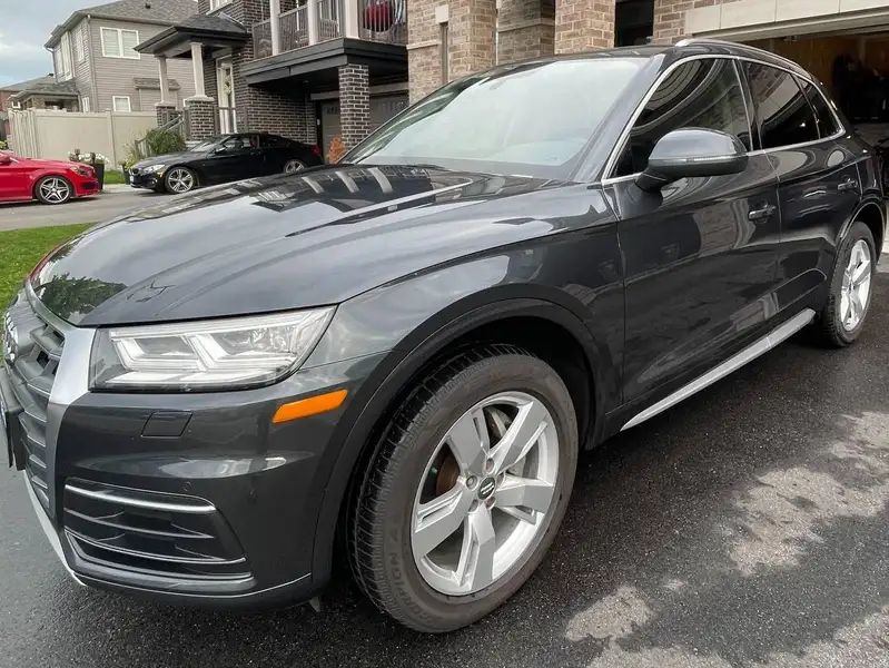 2018 Audi Q5 Technik, šedá, 132 535 km, dovoz Kanada — foto 2 z 12