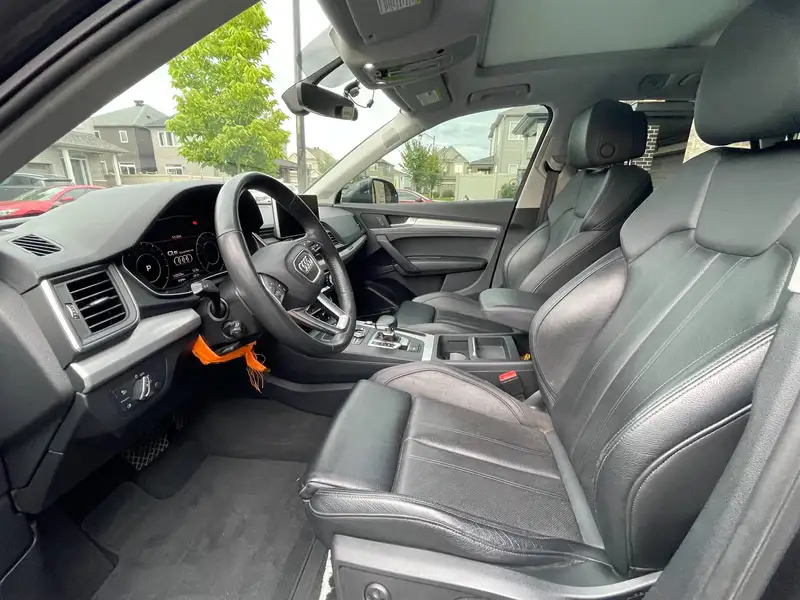 2018 Audi Q5 Technik, šedá, 132 535 km, dovoz Kanada — foto 9 z 12