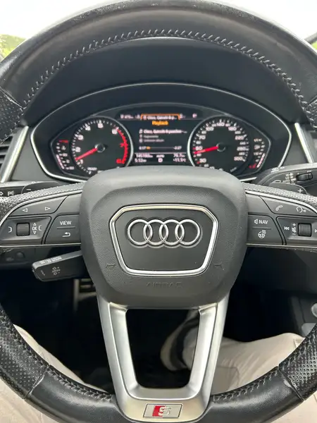 2018 Audi Q5, šedá, 154 000 km, dovoz Kanada — foto 2 z 4