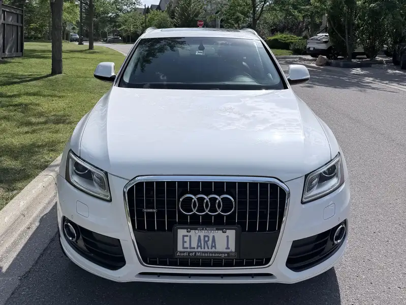 2017 Audi Q5 Technik, bílá, 110 000 km, dovoz Kanada — foto 4 z 10