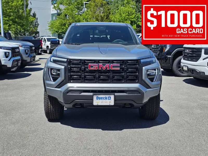 2026 GMC Canyon Elevation, stříbrná, 4 km, dovoz Kanada — foto 2 z 12