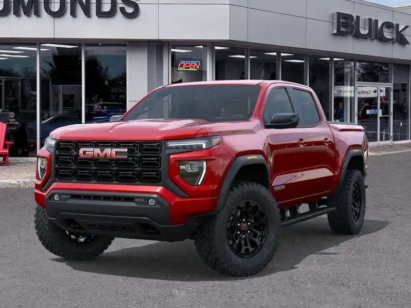 2026 GMC Canyon Elevation, červená, 154 km, dovoz Kanada — foto 7 z 12