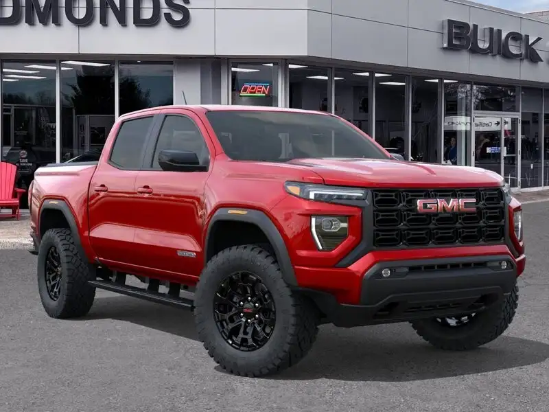 2026 GMC Canyon Elevation, červená, 154 km, dovoz Kanada — foto 8 z 12