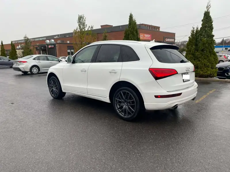 2017 Audi Q5 Progressiv, bílá, 210 000 km, dovoz Kanada — foto 2 z 12