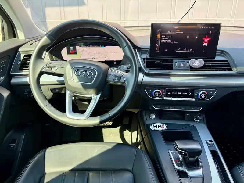 2022 Audi Q5 Progressiv, bílá, 76 000 km, dovoz Kanada — foto 6 z 9