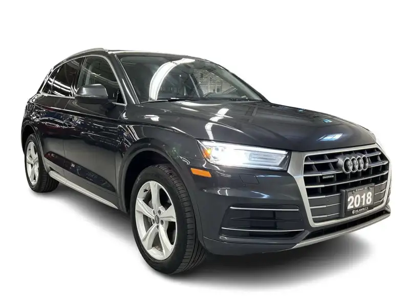 2018 Audi Q5 Progressiv, šedá, 200 000 km, dovoz Kanada — foto 12 z 12