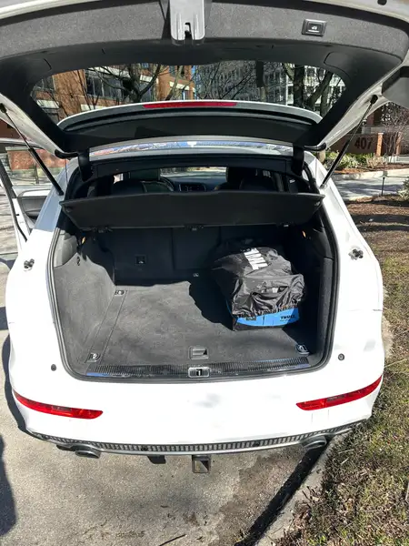 2015 Audi Q5 Technik, bílá, 217 000 km, dovoz Kanada — foto 3 z 12