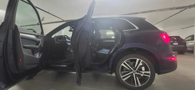 2018 Audi Q5 Progressiv, modrá, 120 000 km, dovoz Kanada — foto 3 z 7