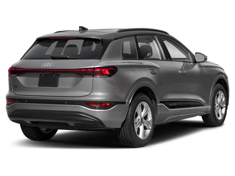 2027 Audi Q6 e-tron Progressiv, šedá, 90 km, dovoz Kanada — foto 2 z 10