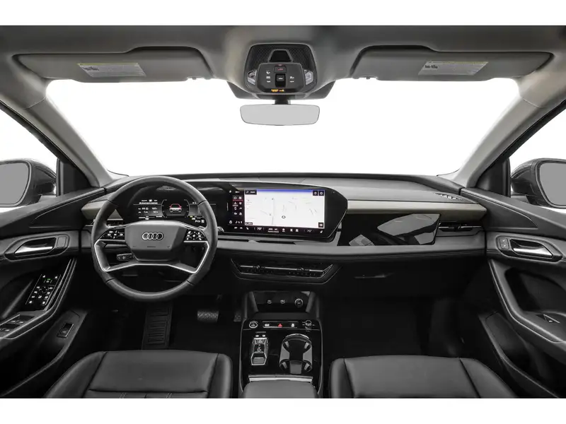 2027 Audi Q6 e-tron Progressiv, černá, 90 km, dovoz Kanada — foto 5 z 10