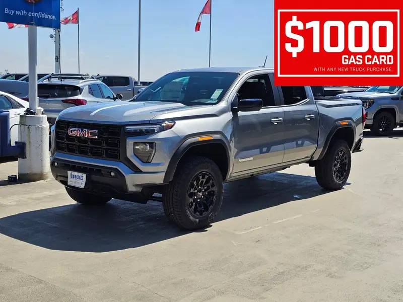 2026 GMC Canyon Elevation, stříbrná, 4 km, dovoz Kanada — foto 4 z 12