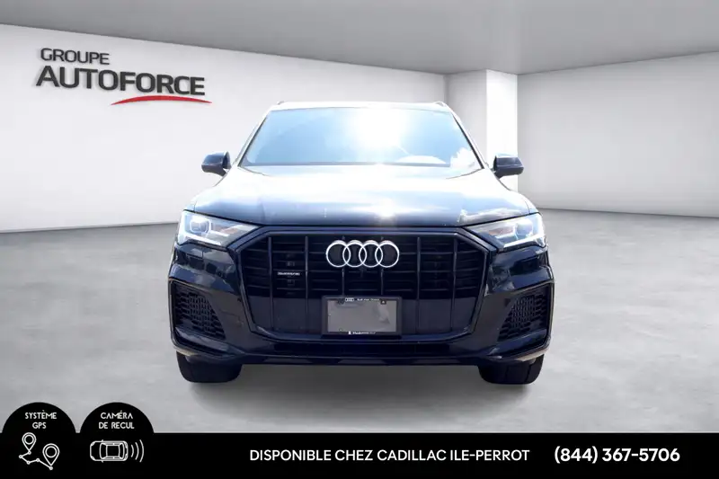 2022 Audi Q7 Progressiv, černá, 65 369 km, dovoz Kanada — foto 2 z 12