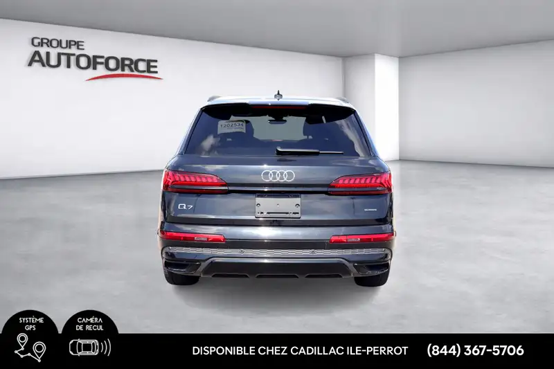 2022 Audi Q7 Progressiv, černá, 65 369 km, dovoz Kanada — foto 5 z 12