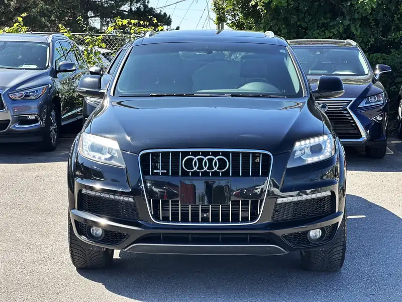 2014 Audi Q7 Technik, černá, 235 596 km, dovoz Kanada — foto 2 z 12