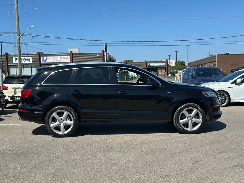 2014 Audi Q7 Technik, černá, 235 596 km, dovoz Kanada — foto 3 z 12