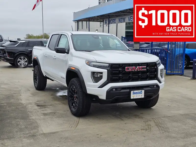2026 GMC Canyon Elevation, bílá, 12 km, dovoz Kanada — foto 2 z 12
