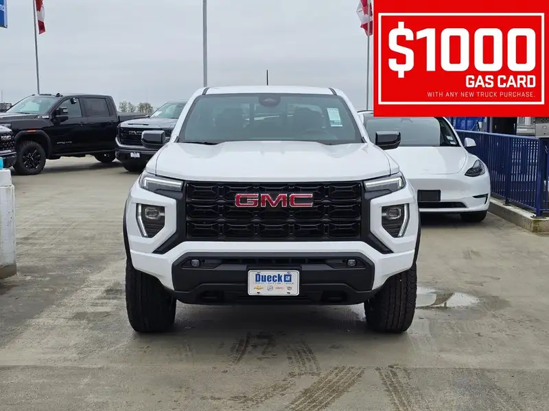 2026 GMC Canyon Elevation, bílá, 12 km, dovoz Kanada — foto 3 z 12