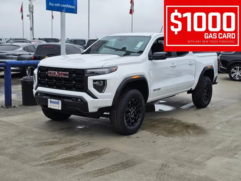 2026 GMC Canyon Elevation, bílá, 12 km, dovoz Kanada — foto 4 z 12