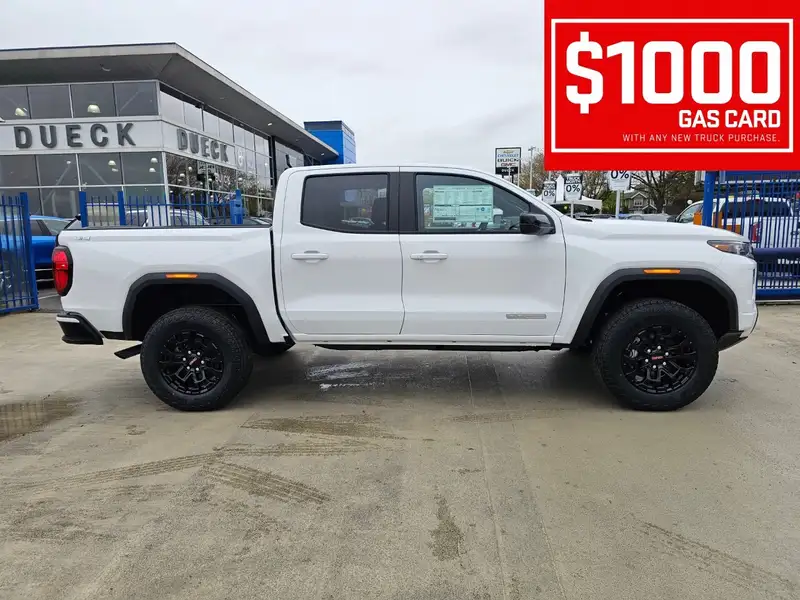 2026 GMC Canyon Elevation, bílá, 12 km, dovoz Kanada — foto 9 z 12