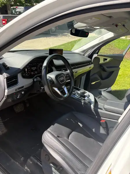 2018 Audi Q7 Technik, bílá, 123 500 km, dovoz Kanada — foto 3 z 7