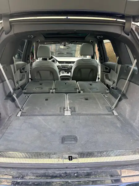 2017 Audi Q7 Technik, modrá, 183 076 km, dovoz Kanada — foto 6 z 12