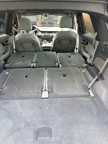 2017 Audi Q7 Technik, modrá, 183 076 km, dovoz Kanada — foto 7 z 12