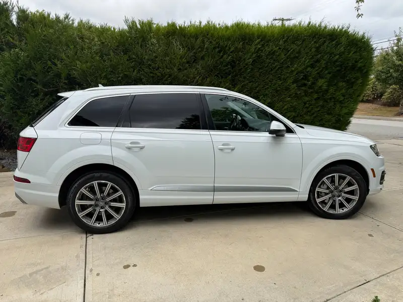 2018 Audi Q7 Technik, bílá, 146 500 km, dovoz Kanada — foto 5 z 12