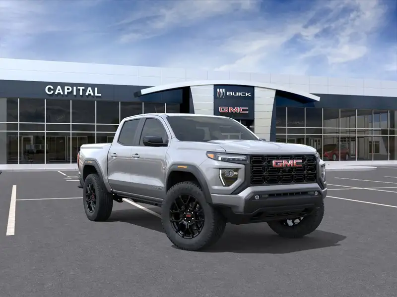 2026 GMC Canyon Elevation, Sterling Metallic, 0 km, dovoz Kanada — foto 2 z 12