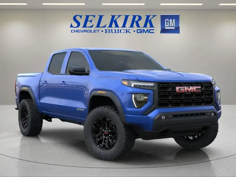 2026 GMC Canyon Elevation, modrá, 15 km, dovoz Kanada — foto 7 z 12