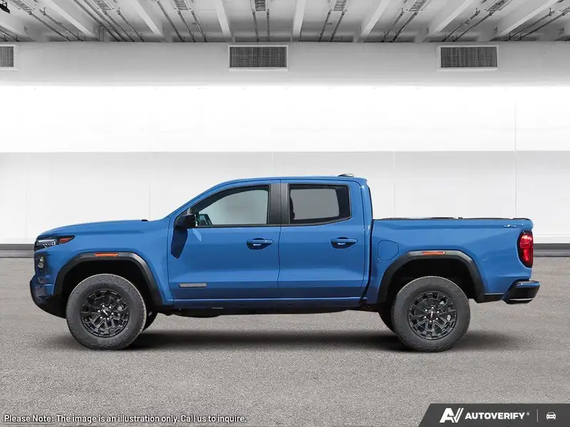 2026 GMC Canyon Elevation, modrá, 10 km, dovoz Kanada — foto 3 z 12