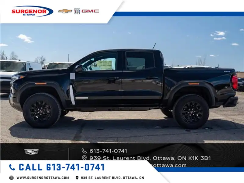 2026 GMC Canyon Elevation, černá, 95 km, dovoz Kanada — foto 6 z 12