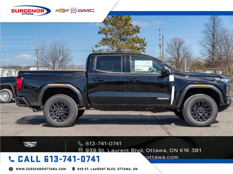 2026 GMC Canyon Elevation, černá, 95 km, dovoz Kanada — foto 8 z 12