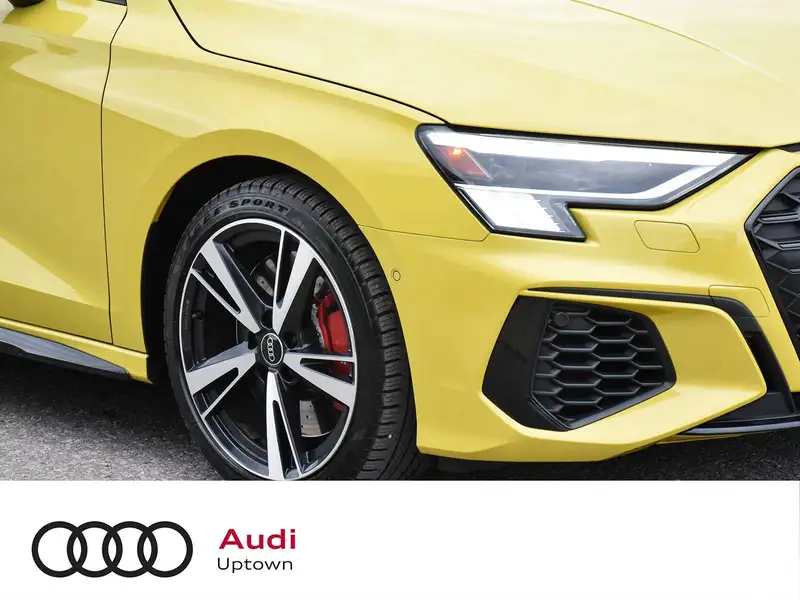 2022 Audi S3 Technik, žlutá, 63 561 km, dovoz Kanada — foto 2 z 12