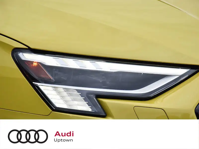 2022 Audi S3 Technik, žlutá, 63 561 km, dovoz Kanada — foto 3 z 12