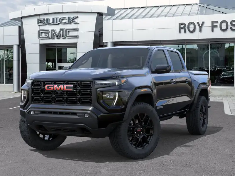 2026 GMC Canyon 4WD Crew Cab Elevation, černá, 12 070 km, dovoz Kanada — foto 6 z 12