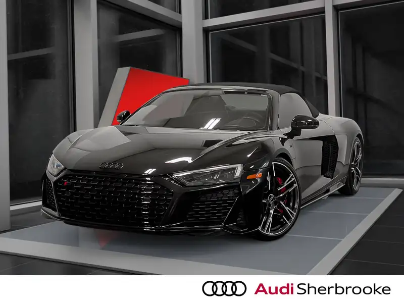 2023 Audi R8 performance, černá, 15 123 km, dovoz Kanada — foto 2 z 12