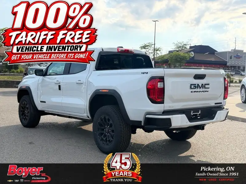 2026 GMC Canyon Elevation, bílá, 26 km, dovoz Kanada — foto 3 z 12